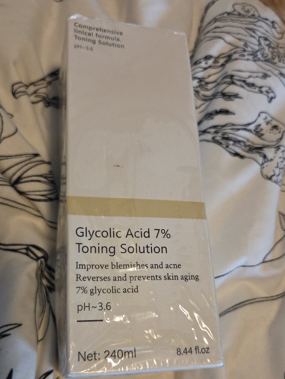 Glycolic Acid 7% Toning Solution - NIB
